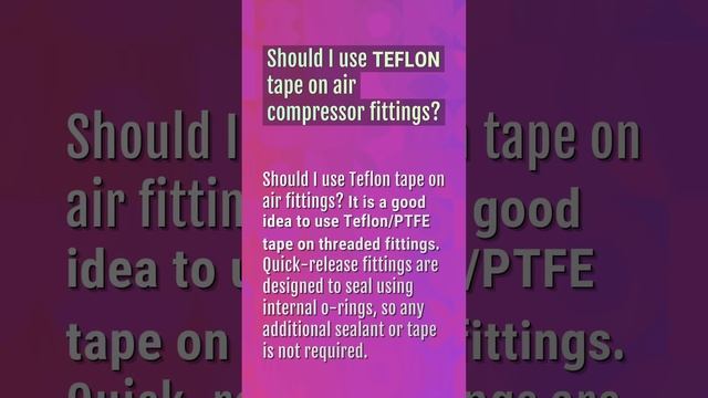 Is it OK to use PVC for air compressor lines? смотреть онлайн