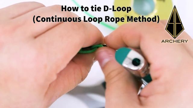 How to tie d loop - continuous method смотреть онлайн