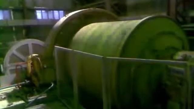 Работа мельницы МШЦ 3,2х3,8