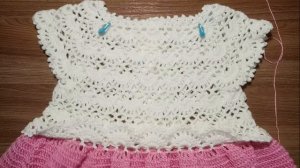 Соединяем юбку с кокеткой платья "Очарование"  / dress "Charm"