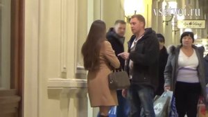 Пикап девушки при маме