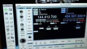 Sp5mg test 2m beacon Ic-R2500 vs Aor-3000a