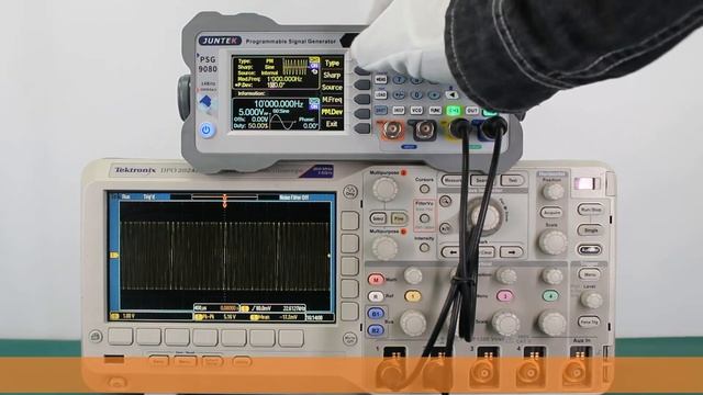 PSG9000 Series Programmable Function Arbitrary Waveform Signal Generator Usage Video