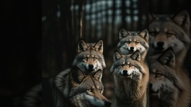 Волки. Нейросеть. смотреть онлайн