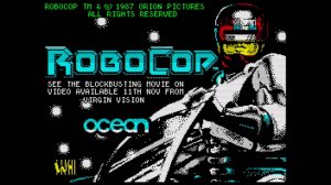 ZX SPECTRUM ROBOCOP 128K ПРОХОЖДЕНИЕ 2K