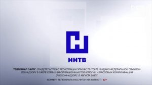 Начало эфира после профилактики канала ННТВ (Нижний Новгород). 17.01.2022