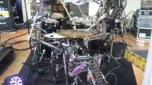 musikmesse 2013 -  Gibson compressorhead band live performance