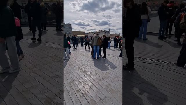 Zaryadye Park in Moscow, Russia