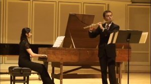 Handel: Flute Sonata in A minor (HWV 362), I and II