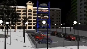 Паркинг - автоматическая вертикальная автомобильная парковка