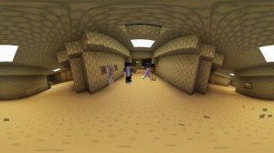 APHMAU KISSED EIN in BACKROOMS - Minecraft 360°