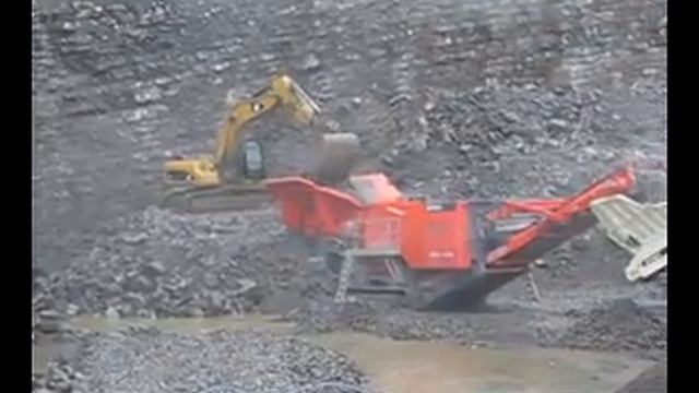 Дробильно-сортировочное оборудование Terex Finlay.3gp смотреть онлайн