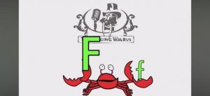 Find the letter F | The Singing Walrus