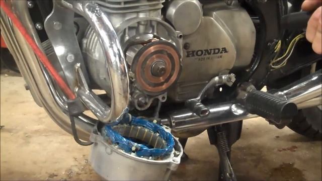 CB650 Charging Rotor Test, Removal, & Install смотреть онлайн