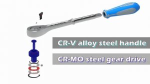 KING TONY-2773GS 4773GS 90 Teeth Dustproof Ratchet