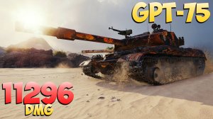 GPT-75 - 5 Фрагов 11.2K Урона - Ювелир! - Мир Танков