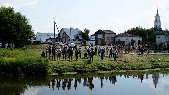Русский рожок, 8.06.19, струбливание. Во саду ли смотреть онлайн