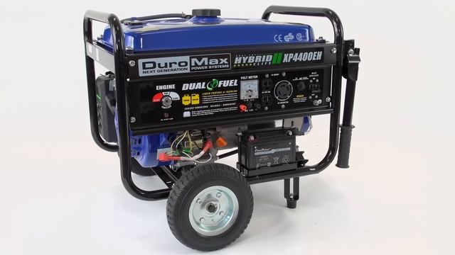 Power at Home and On the Go - DuroMax Dual Fuel XP4400EH