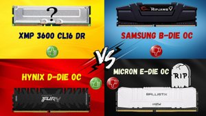 Как ВЫКИНУТЬ деньги или какую оперативную память выбрать?! B-die vs E-die vs D-die DDR4