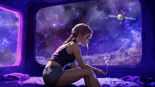 Перекур | A Short Smoke Break in Space - Живые Обои