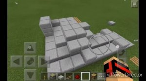 Секретная механическая дверь в майнкрафт