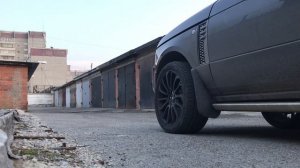 Range Rover 5.0SC выхлоп.