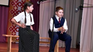 Сценка "Одноклассники" отлично сыграли..