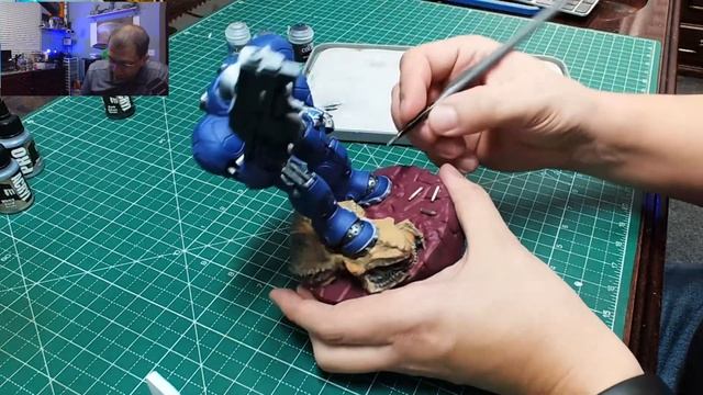 StarCraft Space Marine Print and Paint