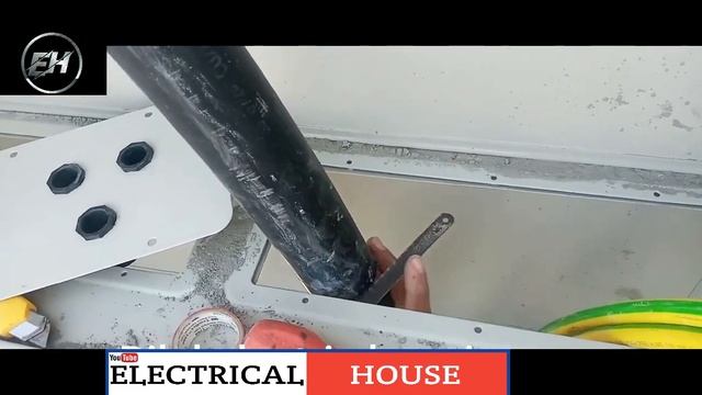 How to fixed double compressor cable gland | Cable Size 185 mm with Cable Gland Size 63 mm смотреть онлайн