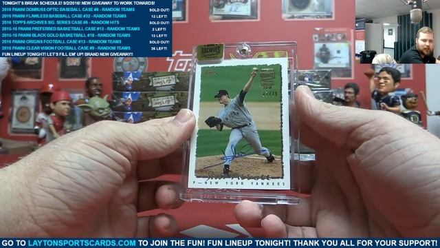 PART 1   2016 Topps Archives Signature Series Baseball 20 Box Case Break #6 – RANDOM HIT STYLE