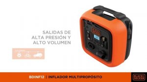 BDINF12-LA Inflador Multipropósito de 12V