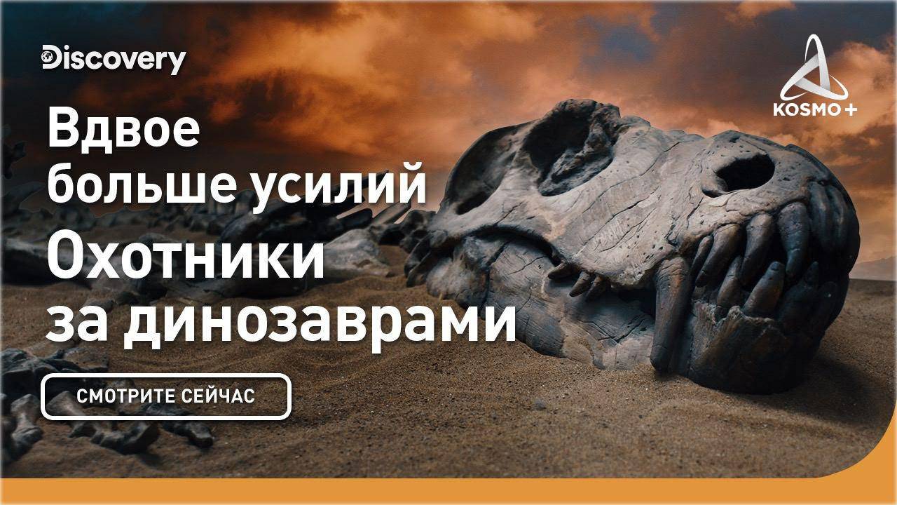 ОХОТНИКИ ЗА ДИНОЗАВРАМИ: ВДВОЕ БОЛЬШЕ УСИЛИЙ | DISCOVERY