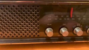 Panasonic RE-6513 AM/FM Transistorized Tabletop Radio, Circa 1972