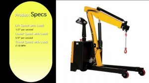 EPFC Electric Powered Floor Cranes