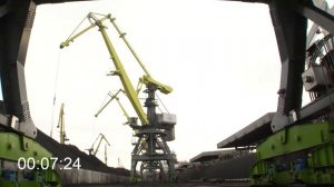 Проведение испытаний портального крана "ВИТЯЗЬ", серия №2004028 в ММТП