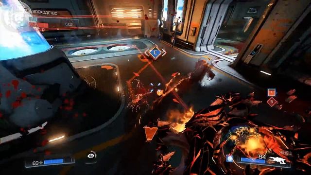 Новое ДЛС, забаним читера и его "геймплей" в DOOM 2016 смотреть онлайн