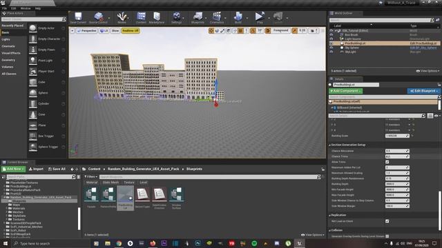 UE4 - Random Building Generator [Free Asset Pack] смотреть онлайн