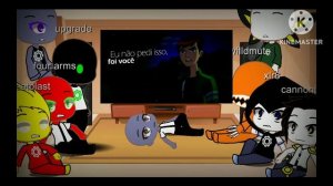 alien ben 10 react ben 10 ultimate force (ironmaster)