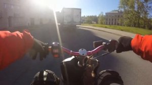 УХМАНА ДЖОГ CТУНТ/yamaha jog stunt summer day