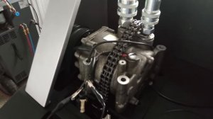 Testing of AC compressor with MS111