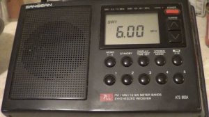 Radio Habana Cuba on Sangean ATS 800A Shortwave Radio