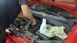 Раскоксовка, промывка ДВС после 15000 км или урок химии в мастерской #автомастер #раскоксовкаДВС