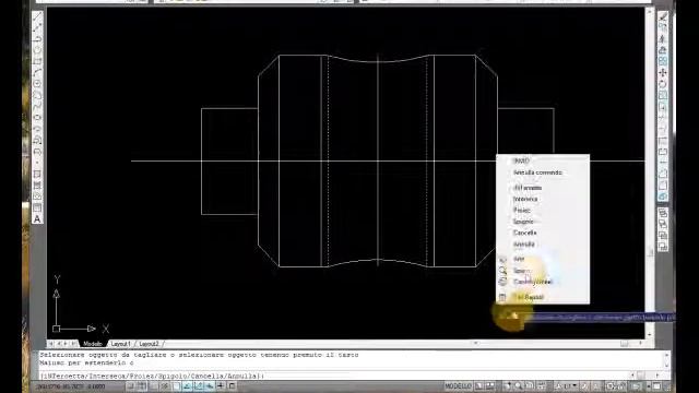 Tutorial AutoCAD del perno parte seconda смотреть онлайн