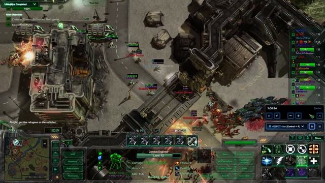 Starcraft 2: Undead Assault Chronicles // Nightmare [Combat Engineer][Loadout] смотреть онлайн