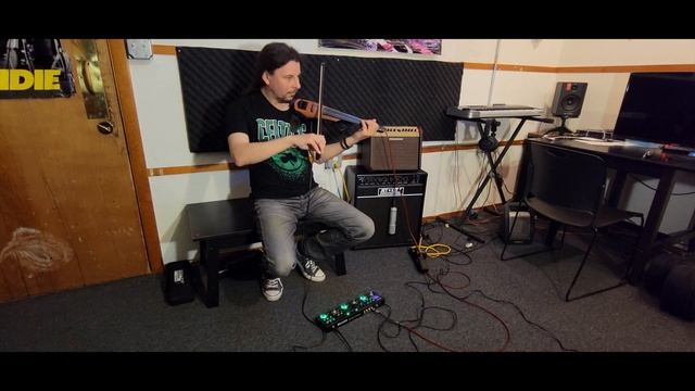 Mooer Black Truck demo Jozef Nadj electric violin смотреть онлайн
