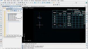 nanoCAD СПДС. Ведомость  элементов КМ КМД. Таблица с Эскизами.(пример Geometry(Object))