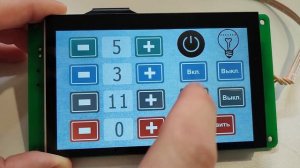 Несколько примеров использования HMI дисплея DWIN