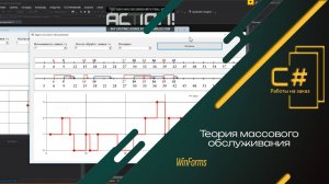 Теория массового обслуживания | C# WinForms