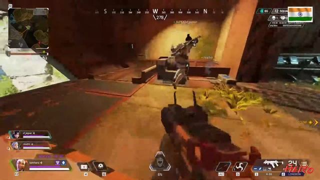 play like bot giveaway on 300 sub Apex Legends live with Mortal Hero || India