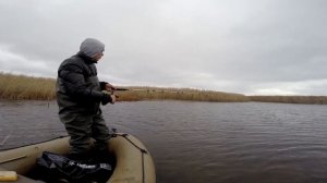 Рыбалка в с. Тишково Астраханской области, ловля щуки, 03 11 2014
